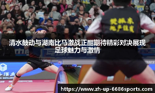 清水鼓动与湖南比马激战正酣期待精彩对决展现足球魅力与激情